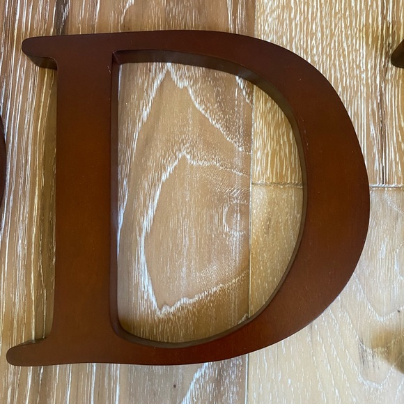 Pottery Barn Solid wood letters perfect condition - Picture 2 of 3